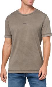 Мужская футболка BOSS с маленьким тональным логотипом, стандартный крой, трикотаж, Smoke Rust