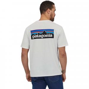 Мужская футболка с логотипом P-6 Responsibili. Patagonia, White