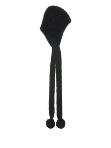 Шляпа с отделкой помпоном Acne Studios, черный