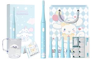Электрическая зубная щетка с долговечной батареей, прочный водонепроницаемый дизайн, напоминание о смене зоны T3 Sanrio
