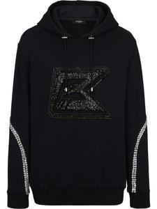 Декорированная толстовка Balmain, черный
