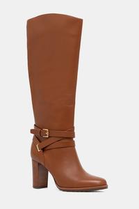 Сапоги кожаные Cllns Tl Hl Lauren Ralph Lauren, коричневый