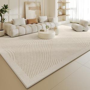 Dajiang Ковер 140х200 см для гостиной/спальни в французском стиле, моющийся, водостойкий и устойчивый к пятнам