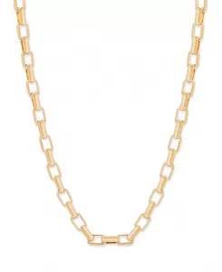 Цепочка-Колье Marci с покрытием из 14-каратного золота Brook & York, gold