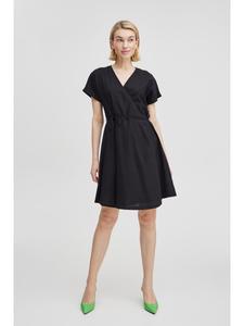 Платье BYFALAKKA, прямого кроя, черного цвета b. young