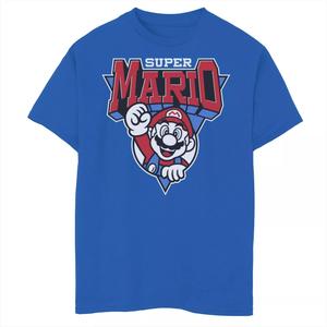 Футболка с рисунком Nintendo Super Mario Team Mario для мальчиков 8–20 лет Licensed Character