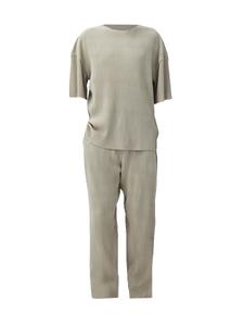 Тканевые брюки VAMOS CLO Loose fit Pants, бежевый