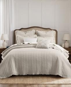 Комплект постельного белья Wilhemina Stone Washed, 2 предмета, размер Twin/Twin XL Levtex, Natural