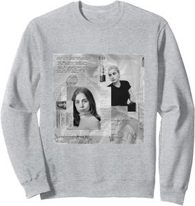 Официальная толстовка Lady Gaga с фотографией Джоан Уайт, серая