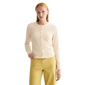 Кардиган Scotch & Soda Structured Button Up, бежевый