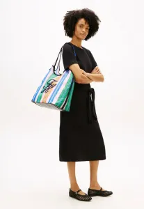 Сетчатая пляжная сумка с чехлом. Tommy Hilfiger, Pink/Multi-Colored