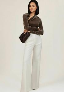 Топ Reiss KASSIA CUT-OUT, Mocha Brown/Brown