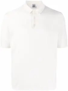 Рубашка поло с короткими рукавами Eleventy, белый