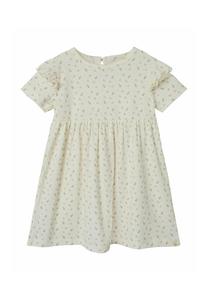 Платье из джерси KURZARM Lil' Atelier, слоновая кость