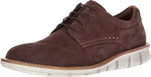Мужские оксфорды ECCO Jeremy Tie, Coffee Plain Toe