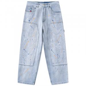 Джинсы унисекс MIND ERROR, Синий