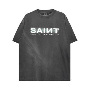 Футболка SAINT Mxxxxxx Saint Short-Sleeve Tee Black, черный