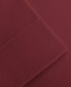 Комплекты простыней из микрофлиса Sleep Philosophy, красный