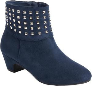 Короткие ботильоны Comfortview Mikaiah для женщин, зимняя обувь (доступны широкие размеры), Navy