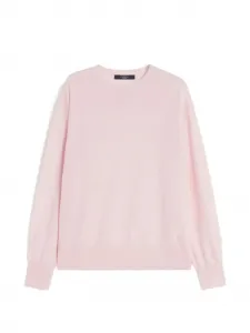 Свитер с круглым вырезом Wkdvento Weekend Max Mara, розовый