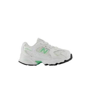 Кроссовки New Balance 530 Bungee Toddler White Melon Water, белый