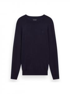 Толстовка Scotch & Soda Strickpullover, темно-синий