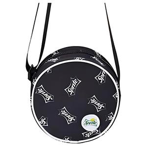 ANTA Сумка через плечо Sprite Collaboration 150D из искусственной ткани Memory Fabric, обычная, унисекс, черная