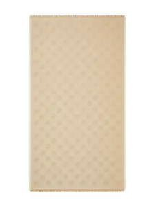 Шарф с логотипом Tory Burch, нейтральный