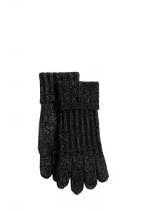 Перчатки с блестками Lipsy, Black