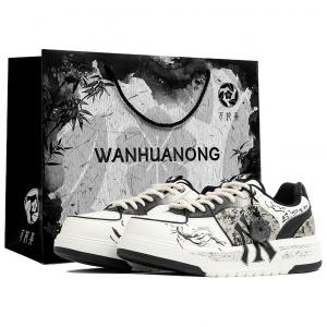 MLB Толстые кеды-скейтборды в стиле «Калейдоскоп», «Исследовать», износостойкие, унисекс, черный с белыми элементами