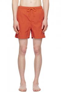 Шорты для плавания Hauge из переработанного нейлона Norse Projects, оранжевый