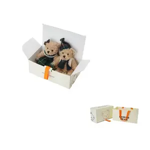 BOWEN BEAR Зеленая шапка венок медвежьи куклы плюшевая кукла 18см высота