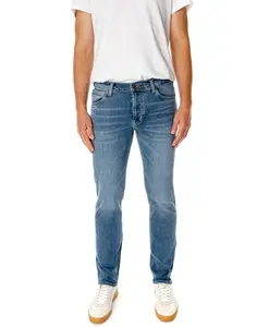 Джинсы прямого кроя на молнии. Lee, синий