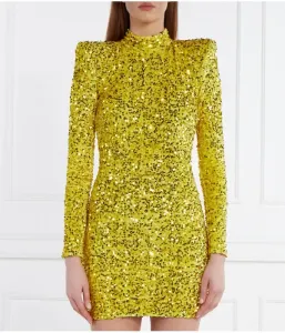 Платье Elisabetta Franchi, желтый