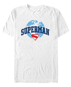 Мужская футболка с круглым вырезом "Супермен 2025" Fifth Sun, White