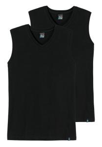 Майка Schiesser/Tanktop Long Life Cotton, черный