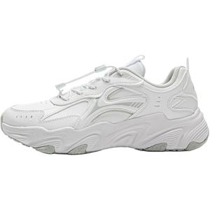 Коллекция Sports Life, противоскользящие, износостойкие, низкие детские кроссовки для повседневной носки LINING YOUNG, белый