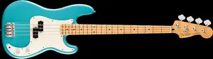 Бас-гитара Fender Player II Precision - гриф из клена - цвет Aquatone Blue