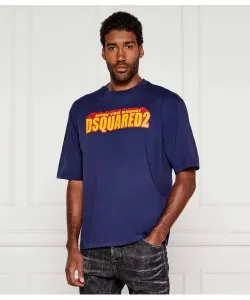 Футболка Loose fit Dsquared2, синий
