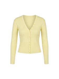 Studioselect Кардиган 'Laura' вязаный светло-желтый