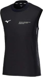 Волейбольная толстовка Mizuno V2MEB512 N-XT без рукавов, черный