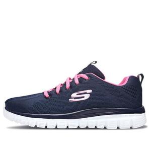 Кроссовки graceful get connected blue/white/pink Skechers, белый