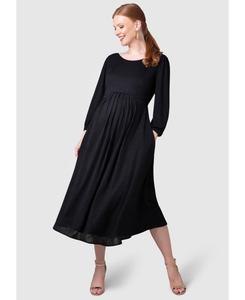 Платье для беременных Tiffany Rose Isla в рубчик из трикотажа Tiffany Rose Maternity, Black