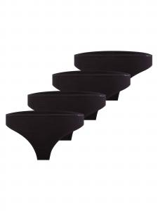 Skiny Стринги 'Cotton Advantage' в черном цвете