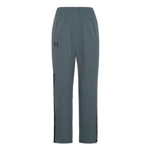 Брюки vital woven pants 'pitch grey' Under Armour, серый