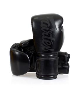 Перчатки Fairtex Microfiber Gloves - Art Collections - Solid Black, черный