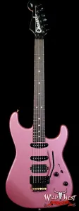 Charvel Custom Shop San Dimas HSS Floyd Rose 1984 с грифом из розового дерева, обратной головкой грифа, цвет Burgundy Mist Metallic, 3,82 кг