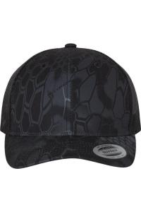 Кепка YP Classics из шести панелей в стиле ретро дальнобойщика, цвет kryptek typhon