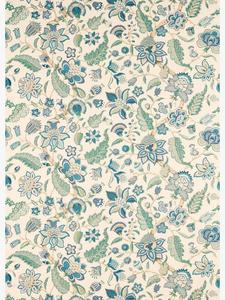 Индивидуальные шторы Newnham Courtney Sanderson, Eucalyptus/Cadet Blue