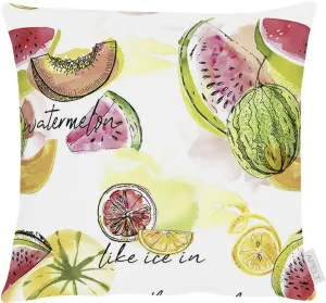 АПЕЛЬТ декоративная подушка "7187", чехол с наполнителем, 1 шт APELT 48х48 см, цвет bunt + gemustert